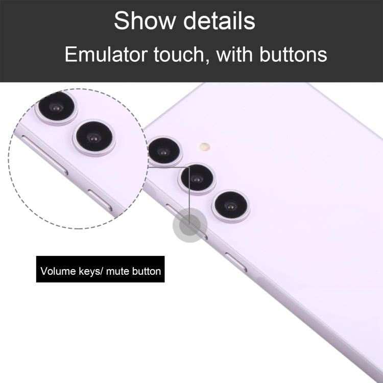 For Samsung Galaxy A55 5G Color Screen Non-Working Fake Dummy Display Model (Purple) - For Galaxy by PMC Jewellery | Online Shopping South Africa | PMC Jewellery | Buy Now Pay Later Mobicred
