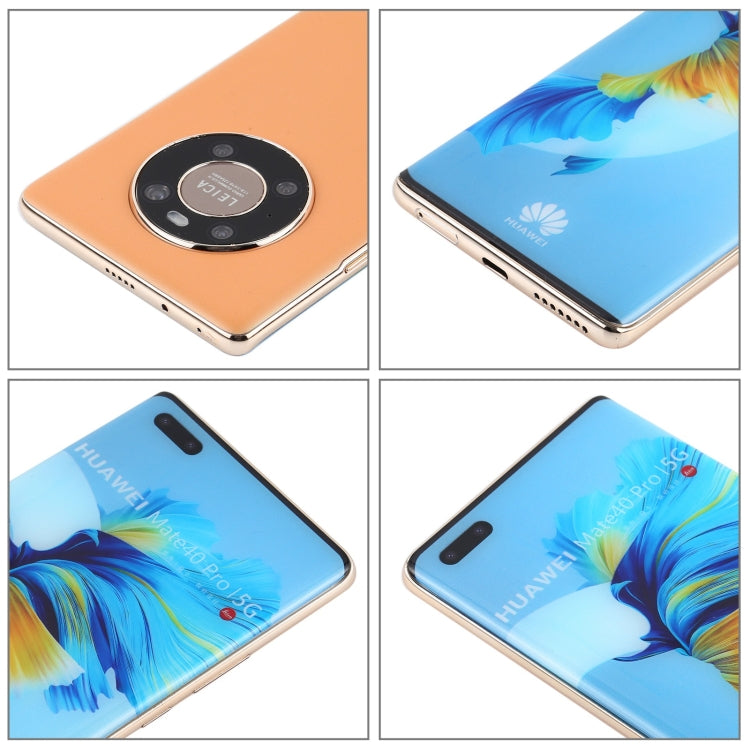 For Huawei Mate 40 Pro 5G Color Screen Non-Working Fake Dummy Display Model(Orange) - For Huawei by PMC Jewellery | Online Shopping South Africa | PMC Jewellery | Buy Now Pay Later Mobicred