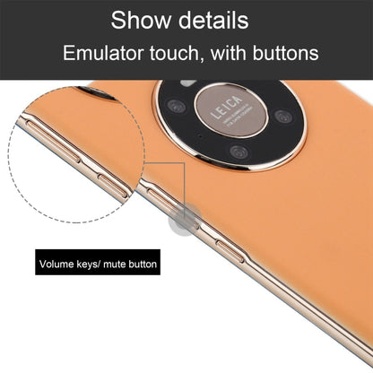 For Huawei Mate 40 Pro 5G Color Screen Non-Working Fake Dummy Display Model(Orange) - For Huawei by PMC Jewellery | Online Shopping South Africa | PMC Jewellery | Buy Now Pay Later Mobicred