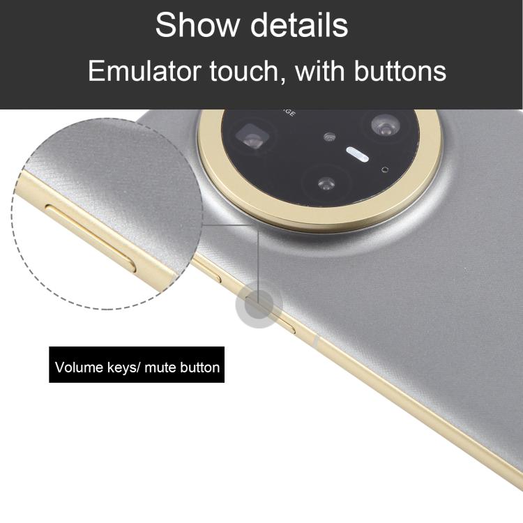 For Huawei Mate 70 Pro+ Black Screen Non-Working Fake Dummy Display Model (Silver) - For Huawei by PMC TechLife | Online Shopping South Africa | PMC TechLife | Buy Now Pay Later Mobicred
