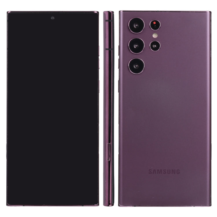 For Samsung Galaxy S22 Ultra 5G Black Screen Non-Working Fake Dummy Display Model (Purple) - For Galaxy by PMC Jewellery | Online Shopping South Africa | PMC Jewellery | Buy Now Pay Later Mobicred