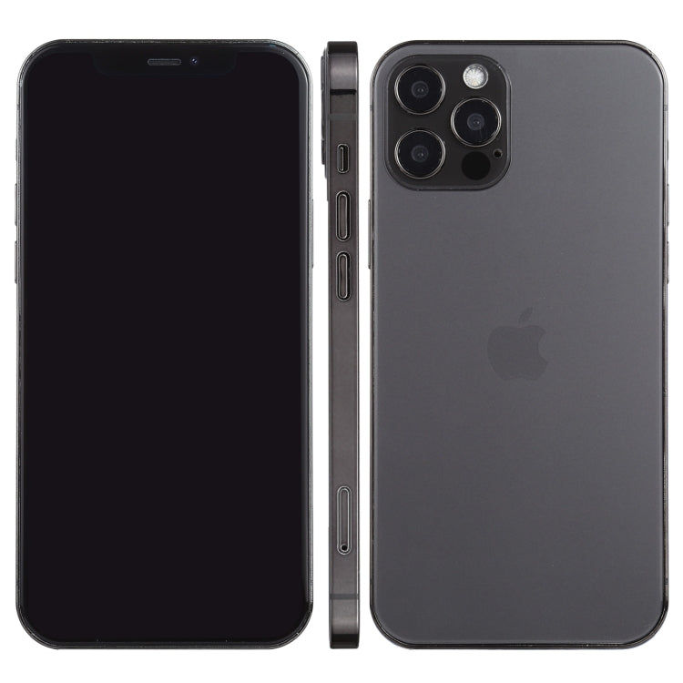 For iPhone 12 Pro Max Black Screen Non-Working Fake Dummy Display Model, Light Version(Black) - For iPhone & iPad by PMC TechLife | Online Shopping South Africa | PMC TechLife