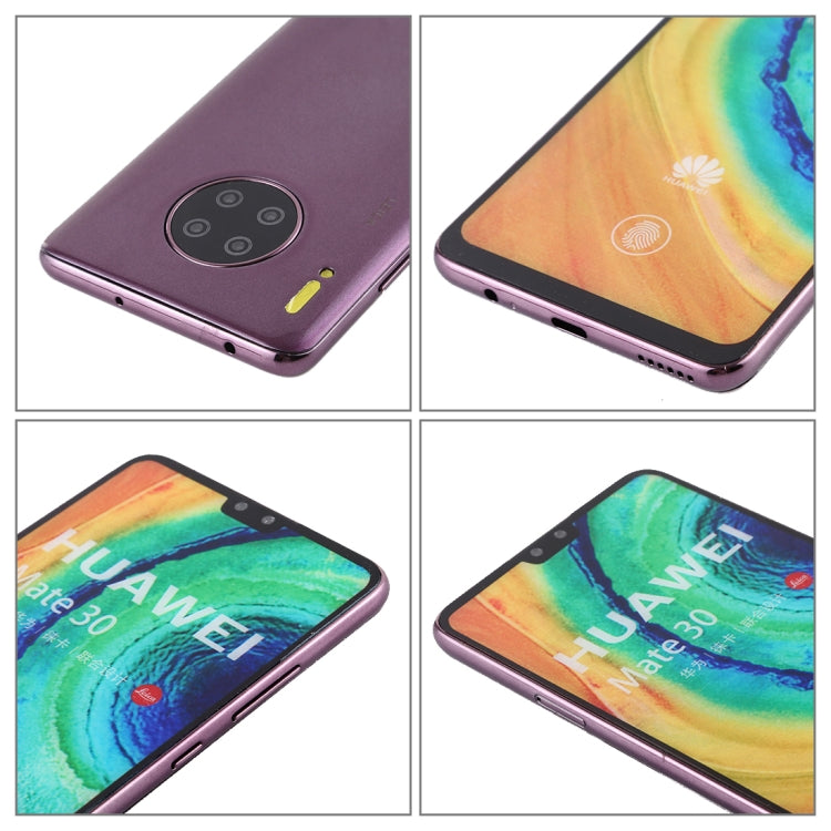 For Huawei Mate 30 Color Screen Non-Working Fake Dummy Display Model (Purple) - For Huawei by PMC Jewellery | Online Shopping South Africa | PMC Jewellery | Buy Now Pay Later Mobicred