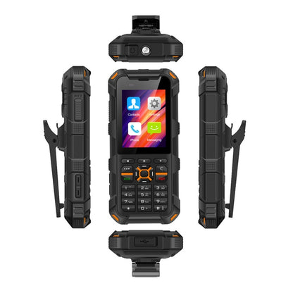 UNIWA F20 Walkie Talkie Rugged Phone, 1GB+8GB, 2.4 inch Android 8.0 Go Mediatek MT6739 Quad Core up to 1.5GHz, Network: 4G,  PoC, SOS (Black) - UNIWA by UNIWA | Online Shopping South Africa | PMC Jewellery | Buy Now Pay Later Mobicred