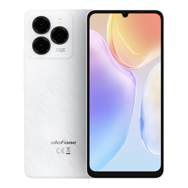 Ulefone Note 20 Pro, 4GB+256GB, Face ID & Side Fingerprint, 6000mAh, 6.75 inch Android 14 Unisoc T606 Octa Core, Network: 4G, Dual SIM, OTG (Ribbons White) - Ulefone by Ulefone | Online Shopping South Africa | PMC Jewellery | Buy Now Pay Later Mobicred