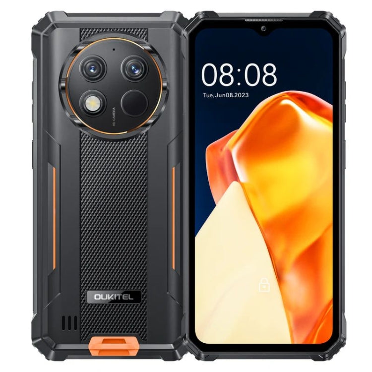 [HK Warehouse] Oukitel G1 Rugged Phone, 6GB+256GB, Fingerprint Identification, 6.52 inch Android 14 T606 Octa Core, NFC, OTG, Network: 4G (Orange) - Other by OUKITEL | Online Shopping South Africa | PMC Jewellery | Buy Now Pay Later Mobicred