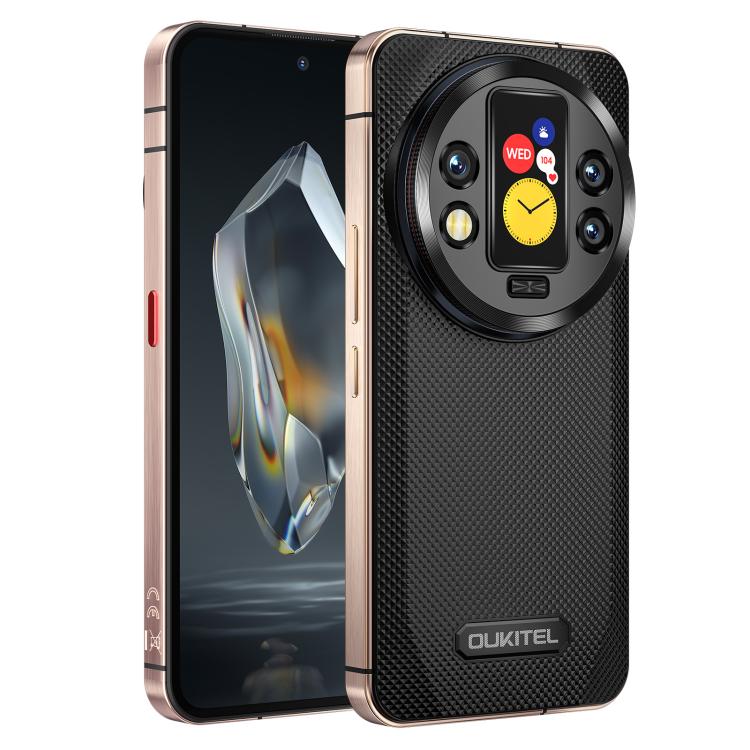 Oukitel WP200 Pro 5G Rugged Phone, 24GB+1TB, Screen Fingerprint, 6.7 inch Android 15.0 MTK Dimensity 8200 Octa-Core, NFC, OTG, Network: 5G (Black) - free shipping - PMC TechLife - Order now!
