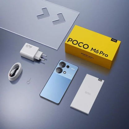 [HK Warehouse] Xiaomi POCO M6 Pro Global, 12GB+512GB, In-screen Fingerprint, 6.67 inch MIUI 14 MediaTek Helio G99-Ultra Octa Core 2.2GHz, NFC, Network: 4G (Blue) - Xiaomi MI by Xiaomi | Online Shopping South Africa | PMC Jewellery | Buy Now Pay Later Mobicred