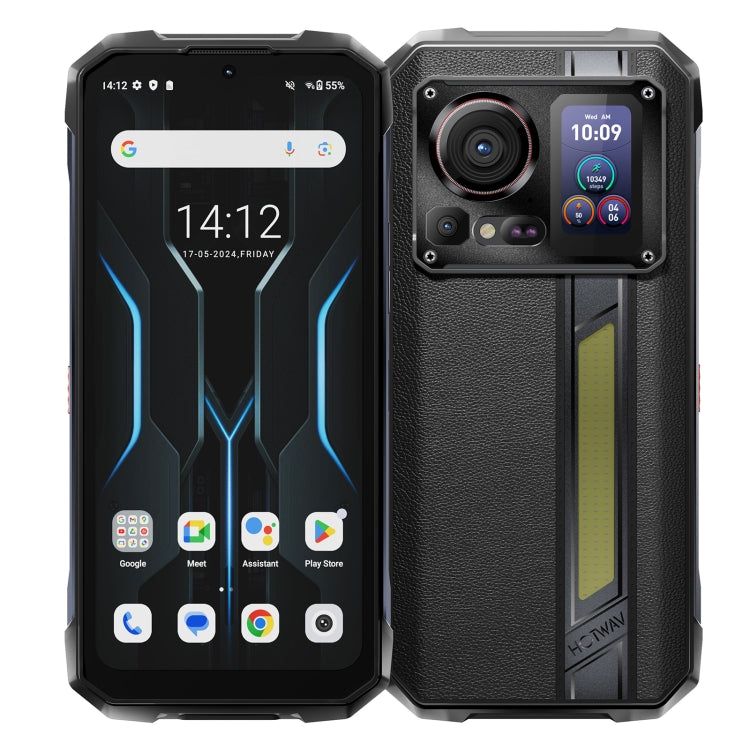 [HK Warehouse] HOTWAV Hyper 7 Pro Rugged Phone, 16GB+256GB, 10800mAh, 6.6 inch Android 14 MediaTek Dimensity 7050 5G, Network: 5G, OTG, NFC (Black) - Other by HOTWAV | Online Shopping South Africa | PMC Jewellery | Buy Now Pay Later Mobicred