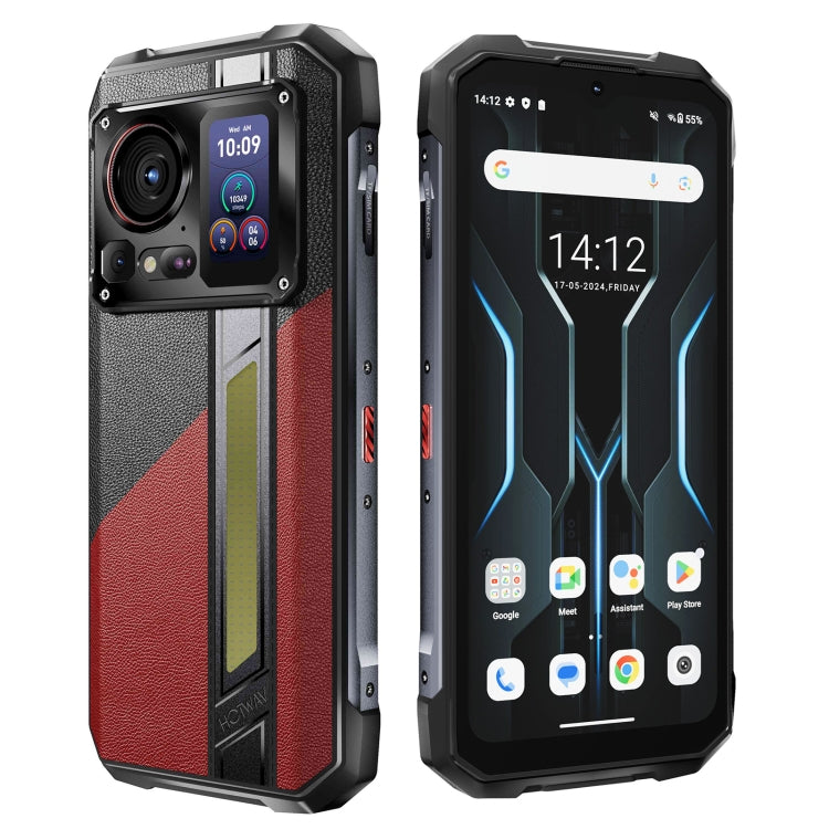 [HK Warehouse] HOTWAV Hyper 7 Pro Rugged Phone, 16GB+256GB, 10800mAh, 6.6 inch Android 14 MediaTek Dimensity 7050 5G, Network: 5G, OTG, NFC (Red) - Other by HOTWAV | Online Shopping South Africa | PMC Jewellery | Buy Now Pay Later Mobicred