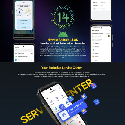 Ulefone Armor 25T Rugged Phone, 6GB+256GB, Thermal Imaging, 6.78 inch Android 14 MediaTek Helio G99 Octa Core, Network: 4G, NFC, OTG (Black) - Ulefone by Ulefone | Online Shopping South Africa | PMC Jewellery | Buy Now Pay Later Mobicred