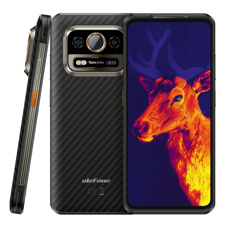 Ulefone Armor 25T Rugged Phone, 6GB+256GB, Thermal Imaging, 6.78 inch Android 14 MediaTek Helio G99 Octa Core, Network: 4G, NFC, OTG (Black) - Ulefone by Ulefone | Online Shopping South Africa | PMC Jewellery | Buy Now Pay Later Mobicred