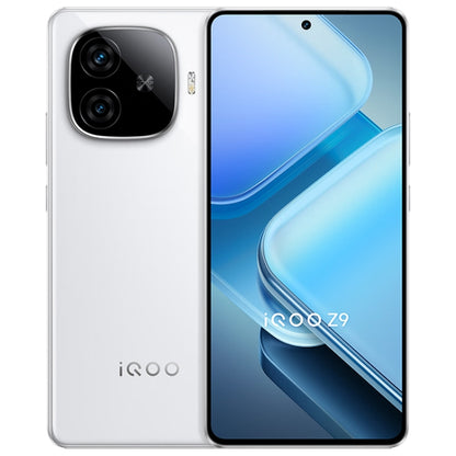 vivo iQOO Z9, Dual Back Cameras, 12GB+256GB, Face ID Screen Fingerprint Identification, 6.78 inch Android 14.0 OriginOS 4 Snapdragon 7 Gen 3 Octa Core 2.63GHz, OTG, NFC, Network: 5G, Support Google Play (White) - vivo by vivo | Online Shopping South Africa | PMC Jewellery | Buy Now Pay Later Mobicred