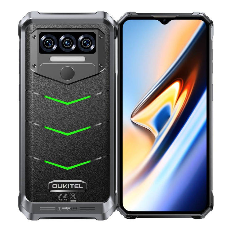 [HK Warehouse] Oukitel WP38 Rugged Phone, 12GB+256GB, IP68/IP69K, Fingerprint Identification, 10600mAh, 6.52 inch MediaTek MT8788 Octa Core, NFC, OTG, Network: 4G (Green) - Other by OUKITEL | Online Shopping South Africa | PMC Jewellery | Buy Now Pay Later Mobicred