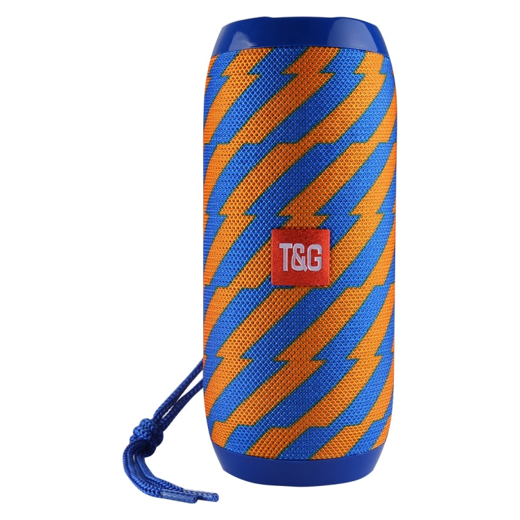 T&G TG117 Portable Bluetooth Stereo Speaker, with Built-in MIC, Support Hands-free Calls & TF Card & AUX IN & FM, Bluetooth Distance: 10m(Dark Blue) - Desktop Speaker by T&G | Online Shopping South Africa | PMC Jewellery | Buy Now Pay Later Mobicred