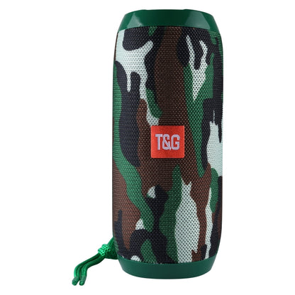 T&G TG117 Portable Bluetooth Stereo Speaker, with Built-in MIC, Support Hands-free Calls & TF Card & AUX IN & FM, Bluetooth Distance: 10m(Green) - Desktop Speaker by T&G | Online Shopping South Africa | PMC Jewellery | Buy Now Pay Later Mobicred