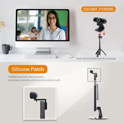 ESCAM PVR006 HD 1080P USB2.0 HD Webcam with Microphone for PC - HD Camera by ESCAM | Online Shopping South Africa | PMC Jewellery | Buy Now Pay Later Mobicred