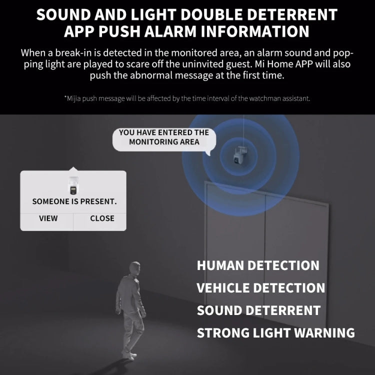 Original Xiaomi CW700S Outdoor Camera 4MP Full Color Night Vision WiFi Camera, US Plug - Wireless Camera by Xiaomi | Online Shopping South Africa | PMC TechLife | Buy Now Pay Later Mobicred