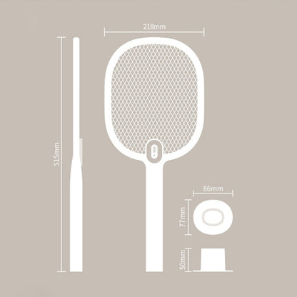 3life 325 Xiaowen Electric Mosquito Swatter (White) - Fly Swatter by PMC Jewellery | Online Shopping South Africa | PMC Jewellery | Buy Now Pay Later Mobicred