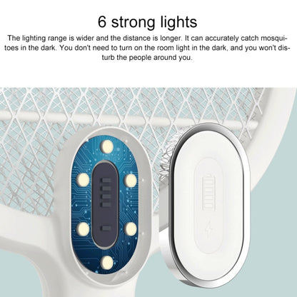 3life 325 Xiaowen Electric Mosquito Swatter (White) - Fly Swatter by PMC Jewellery | Online Shopping South Africa | PMC Jewellery | Buy Now Pay Later Mobicred