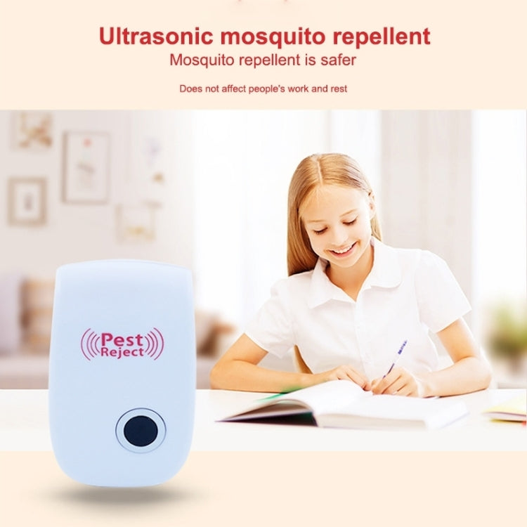 6pcs/Pack Ultrasonic Electronic Cockroach Mosquito Pest Reject Repeller, EU Plug - Repellents by PMC Jewellery | Online Shopping South Africa | PMC Jewellery | Buy Now Pay Later Mobicred