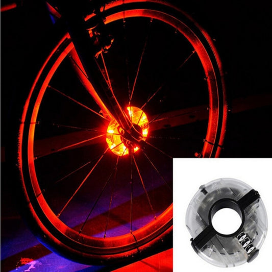 A108 Bicycle Decor Waterproof Flower Drum Lamp Dazzle Warning Lamp, Size: 9.5*1.7cm - Decorative Lights by PMC Jewellery | Online Shopping South Africa | PMC Jewellery | Buy Now Pay Later Mobicred