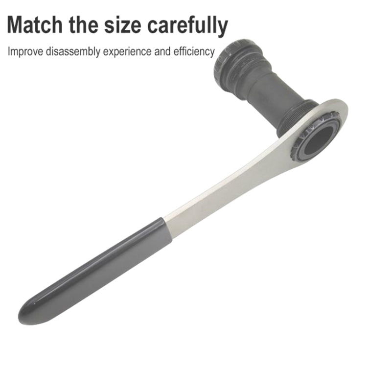 BIKERSAY BB39-16 Bicycle Repair Tools Multi-function Wrench Tool Stainless Steel Axis Spanner - Maintenance tools by BIKERSAY | Online Shopping South Africa | PMc TechLife | Buy Now Pay Later Mobicred