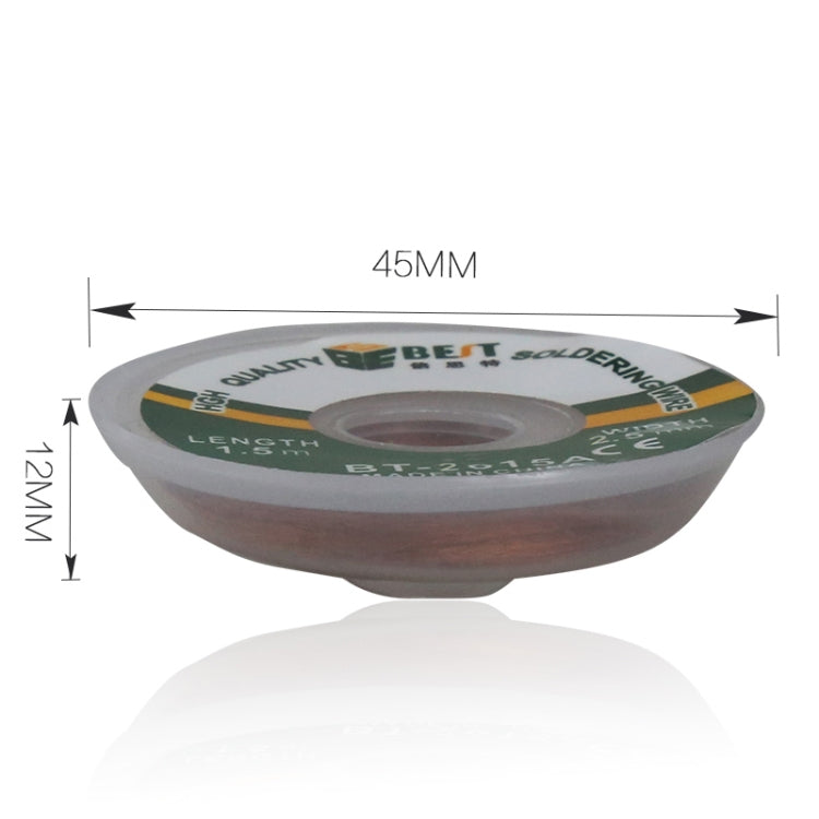 BST-2015A  Desoldering Braid Solder Wire - Welding Wire by BEST | Online Shopping South Africa | PMC TechLife | Buy Now Pay Later Mobicred