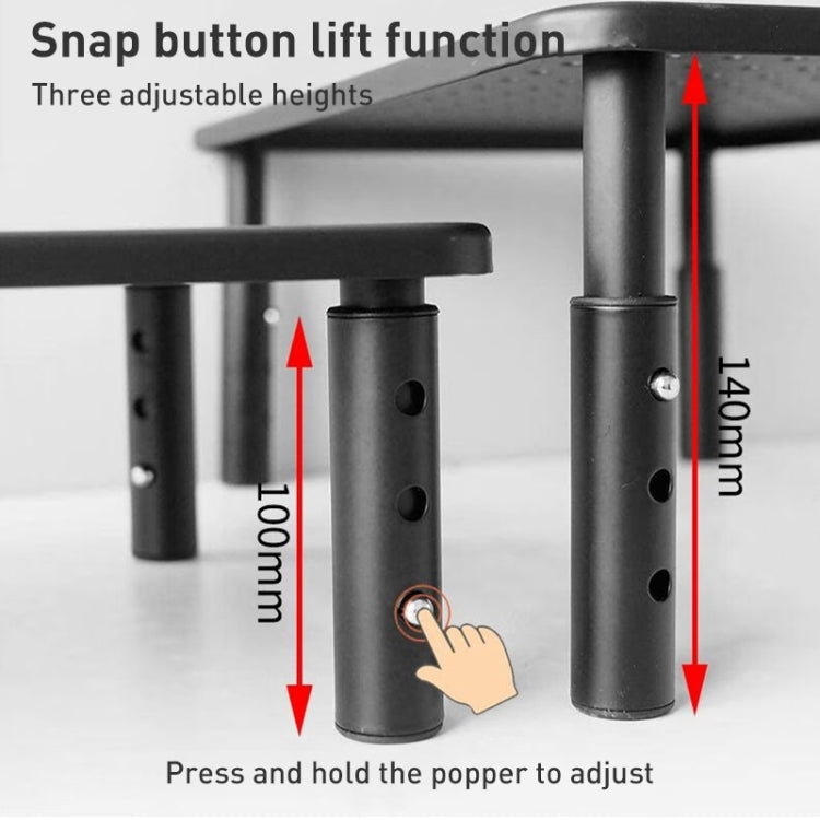 Lenovo ThinkPad GM100 Laptop Stand Monitor Elevated Stand with Phone Holder - Laptop Stand by Lenovo | Online Shopping South Africa | PMC Jewellery | Buy Now Pay Later Mobicred