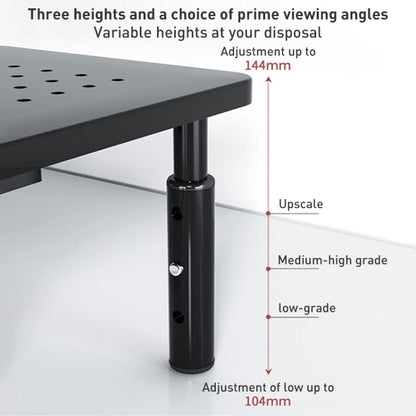 Lenovo ThinkPad GM100 Laptop Stand Monitor Elevated Stand with Phone Holder - Laptop Stand by Lenovo | Online Shopping South Africa | PMC Jewellery | Buy Now Pay Later Mobicred