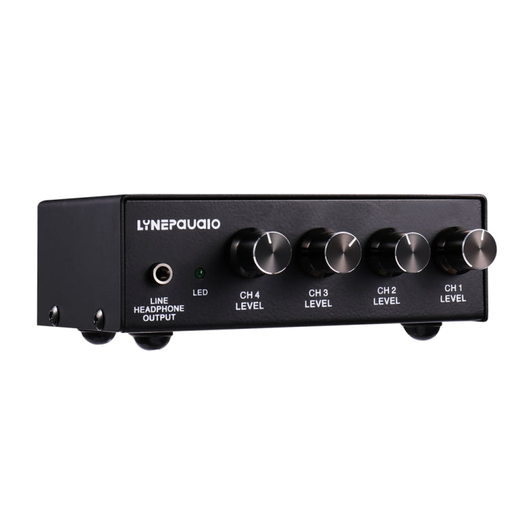 LINEPAUDIO B895 Five-channel Stereo Microphone Mixer with Earphone Monitoring(Black) -  by PMC Jewellery | Online Shopping South Africa | PMC Jewellery | Buy Now Pay Later Mobicred