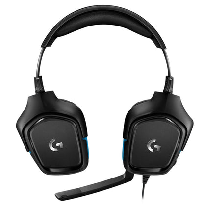 Logitech G431 Dolby 7.1 Surround Sound Stereo Folding Noise Reduction Competition Gaming Headset - Multimedia Headset by Logitech | Online Shopping South Africa | PMC Jewellery | Buy Now Pay Later Mobicred