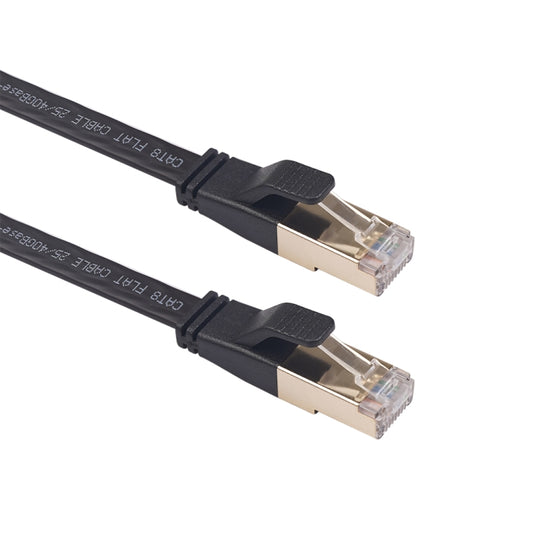 CAT8-2 Double Shielded CAT8 Flat Network LAN Cable, Length: 5m - Lan Cable and Tools by PMC Jewellery | Online Shopping South Africa | PMC Jewellery | Buy Now Pay Later Mobicred