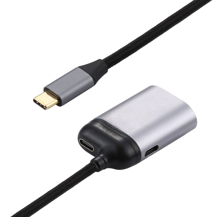 4K UHD USB-C / Type-C to VGA + PD Data Sync Adapter Cable - Cable & Adapters by PMC Jewellery | Online Shopping South Africa | PMC Jewellery | Buy Now Pay Later Mobicred