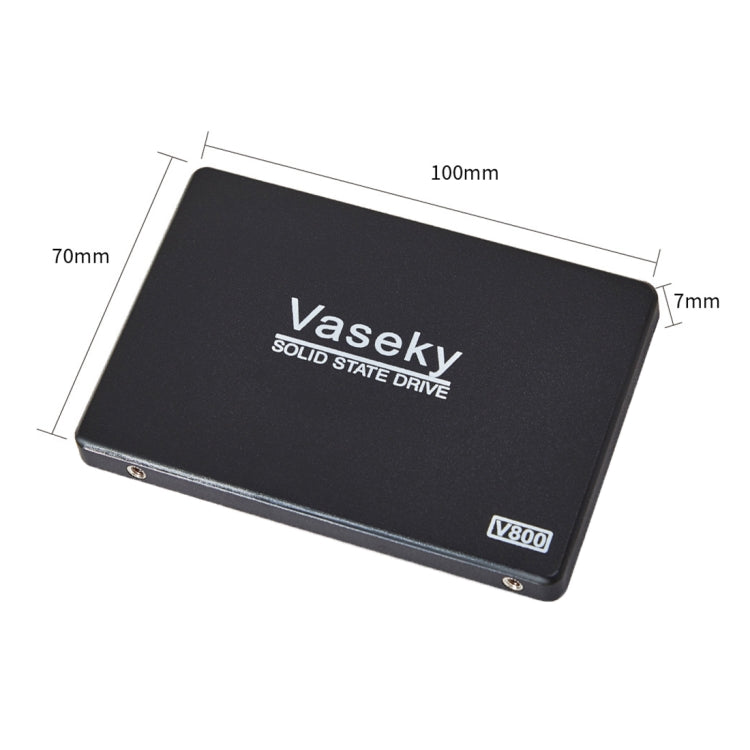 Vaseky V800 256GB 2.5 inch SATA3 6GB/s Ultra-Slim 7mm Solid State Drive SSD Hard Disk Drive for Desktop, Notebook - Solid State Drives by Vaseky | Online Shopping South Africa | PMC Jewellery | Buy Now Pay Later Mobicred