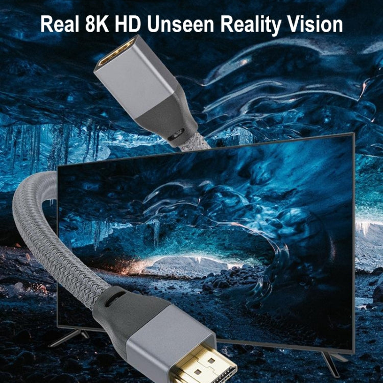 HDMI 8K 60Hz Male to Female Cable Support 3D Video, Cable Length: 3m - Cable by PMC Jewellery | Online Shopping South Africa | PMC Jewellery | Buy Now Pay Later Mobicred