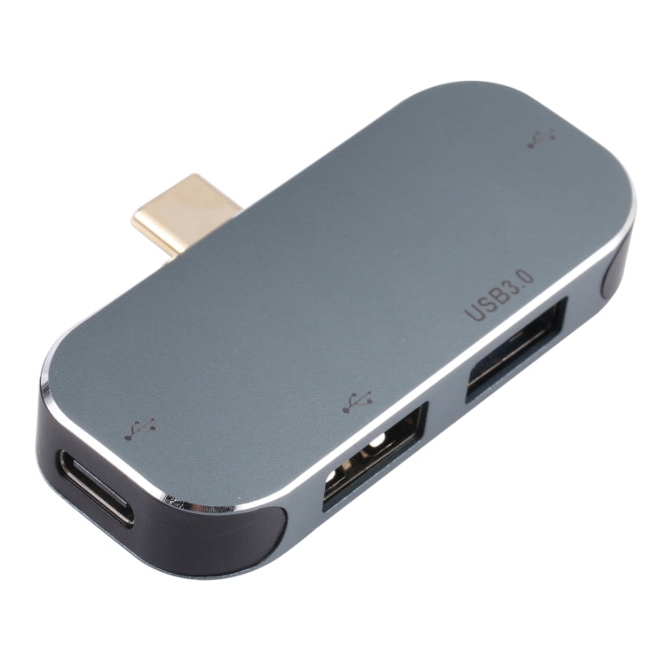 4 in 1 USB-C / Type-C Male to USB-C / Type-C + USB 3.0 + Dual USB Female Adapter - Cable & Adapters by PMC TechLife | Online Shopping South Africa | PMC TechLife | Buy Now Pay Later Mobicred