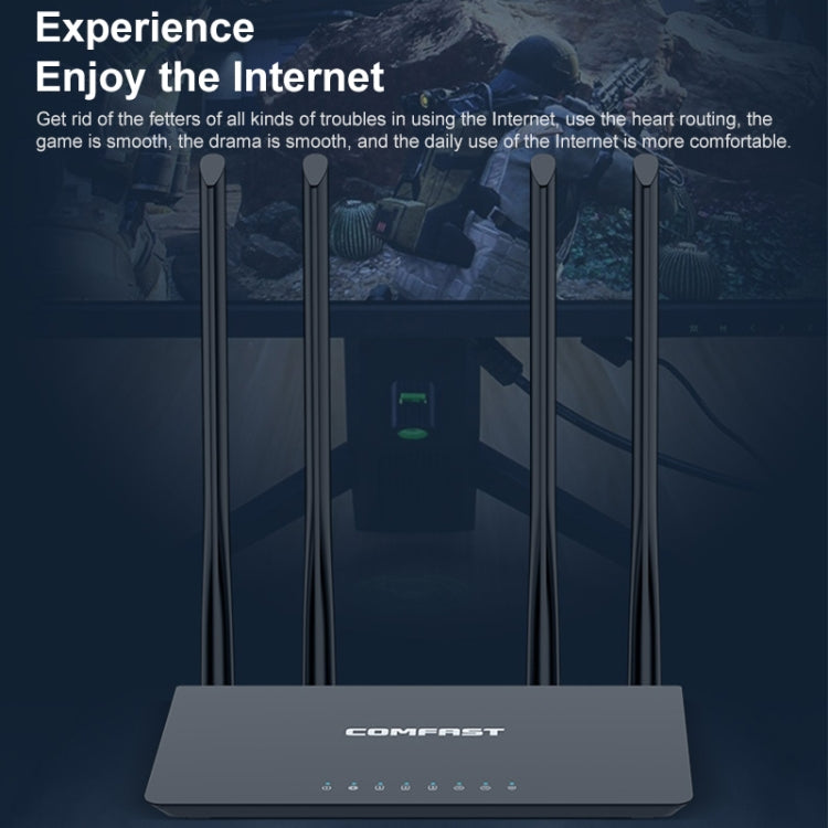 COMFAST CF-WR619AC V2 1200Mbps Dual Band Wireless Router - free shipping - PMC Jewellery - Order now!
