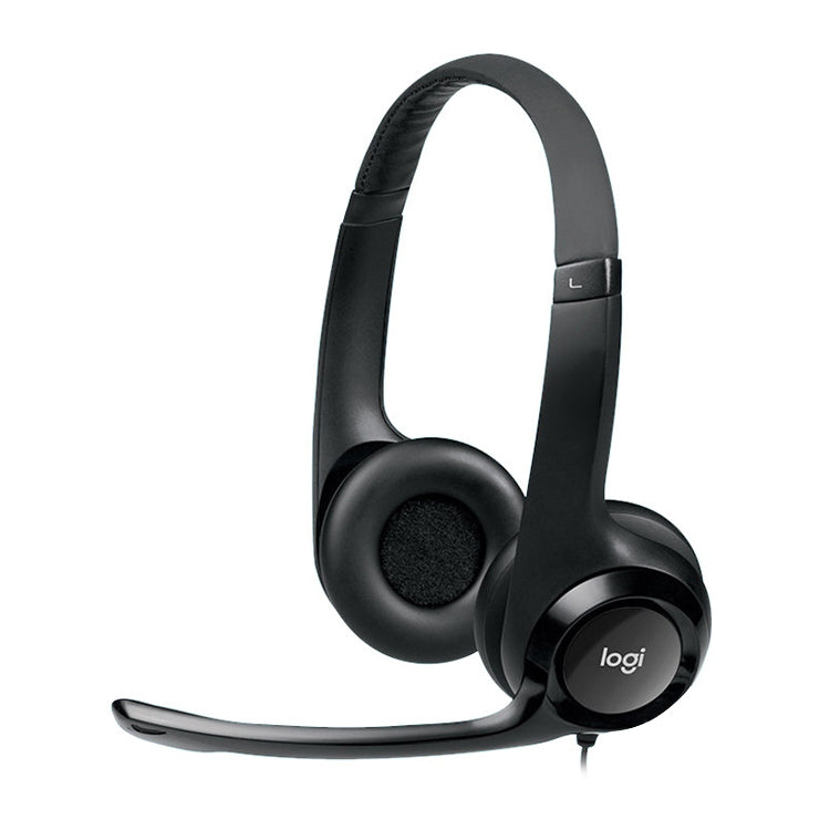 Logitech H390 USB Wired Headset Stereo Headphones with Noise-Cancelling Microphone - Multimedia Headset by Logitech | Online Shopping South Africa | PMC Jewellery | Buy Now Pay Later Mobicred