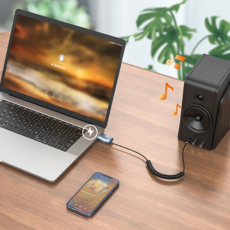 Y1 Pro 3.5mm Car Bluetooth Receiver BT5.3 Adapter - Bluetooth Dongle by PMC TechLife | Online Shopping South Africa | PMC TechLife | Buy Now Pay Later Mobicred