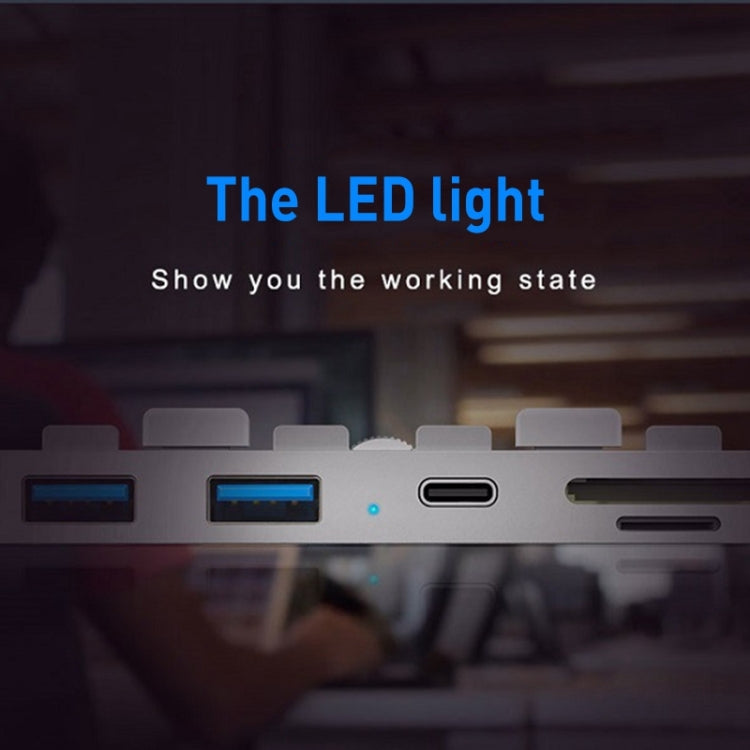 Rocketek HC412 USB3.0 x 3 + SD / TF Card Reader HUB Adapter - free shipping - PMC Jewellery - Order now!