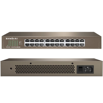 Tenda TEG1024D Desktop v7.0 24-Port Gigabit Ethernet Switch 6KV Lightning Protect - Switch by Tenda | Online Shopping South Africa | PMC Jewellery | Buy Now Pay Later Mobicred