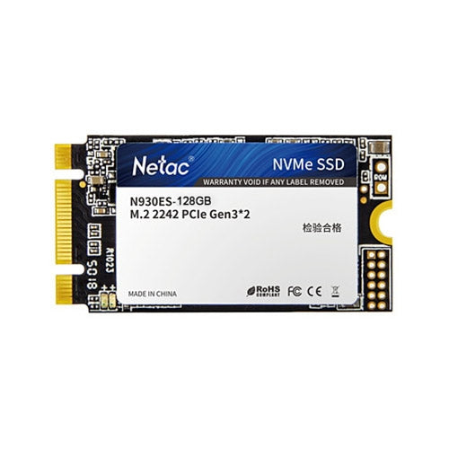 Netac N930ES 128GB M.2 2242 PCIe Gen3x2 Solid State Drive - Solid State Drives by Netac | Online Shopping South Africa | PMC Jewellery | Buy Now Pay Later Mobicred