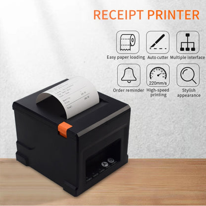 ZJ-8360 II USB and LAN Interface Auto-cutter 80mm Thermal Receipt Printer(US Plug) - Printer by PMC Jewellery | Online Shopping South Africa | PMC Jewellery | Buy Now Pay Later Mobicred