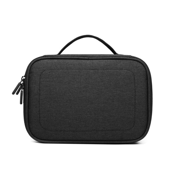 Multi-function Headphone Charger Data Cable Storage Bag, Single Layer Storage Bag, Size: 23x16x7cm(Black) - Other by PMC Jewellery | Online Shopping South Africa | PMC Jewellery | Buy Now Pay Later Mobicred