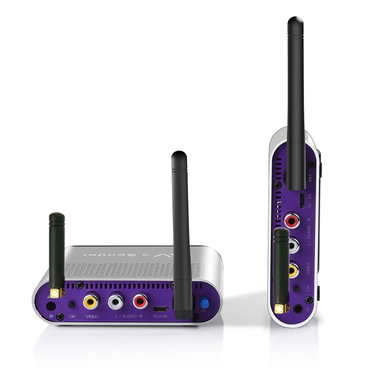 Measy AV550 5.8GHz Wireless Audio / Video Transmitter Receiver with Infrared Return, AUPlug - Set Top Box & Accessories by Measy | Online Shopping South Africa | PMC Jewellery | Buy Now Pay Later Mobicred