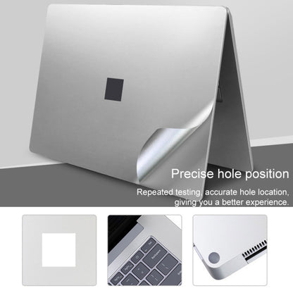 4 in 1 Notebook Shell Protective Film Sticker Set for Microsoft Surface Laptop 3 15 inch (Silver) - Screen & Keyboard Cover by PMC Jewellery | Online Shopping South Africa | PMC Jewellery | Buy Now Pay Later Mobicred