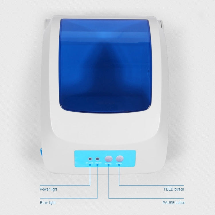 GPRINTER GP1324D Bluetooth USB Port Thermal Automatic Calibration Barcode Printer, Max Supported Thermal Paper Size: 104 x 2286mm - free shipping - PMC Jewellery - Order now!