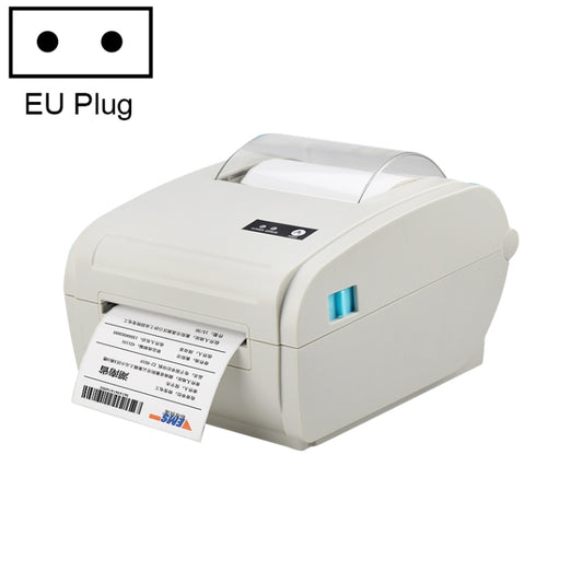 POS-9210 110mm USB POS Receipt Thermal Printer Express Delivery Barcode Label Printer, EU Plug(White) - Printer by PMC Jewellery | Online Shopping South Africa | PMC Jewellery | Buy Now Pay Later Mobicred