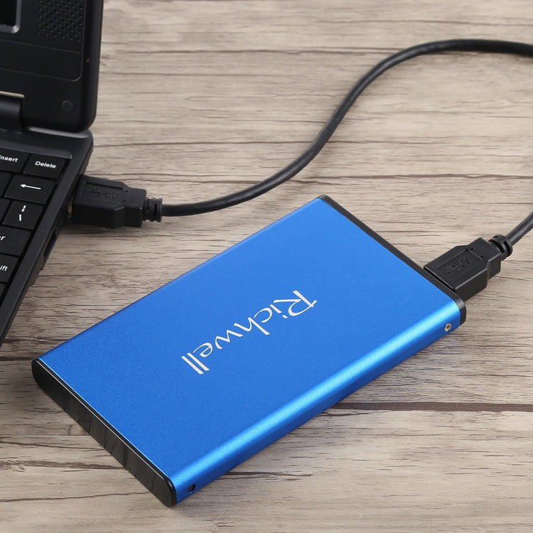 Richwell SATA R2-SATA-250GB 250GB 2.5 inch USB3.0 Super Speed Interface Mobile Hard Disk Drive(Blue) - External Hard Drives by Richwell | Online Shopping South Africa | PMC Jewellery | Buy Now Pay Later Mobicred